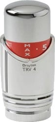DRL Drayton Radiatorthermostaatknop Chroom