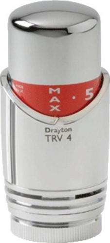 DRL Drayton Radiatorthermostaatknop Chroom