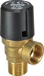 Duco overstortventiel 1/2" binnendraad x buitendraad 3 bar