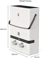 Eccotemp Luxe 5 buitengeiser met douche-2