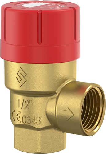 Flamco Prescor Overstortventiel 1/2"bi 3.0bar
