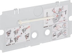 Geberit Twinline Spoelreservoir beschermplaat 240.512.00.1