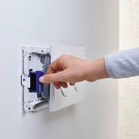 Geberit DuoFresh Stick houder voor een Sigma 12 cm/ up320 reservoir - Chroom
