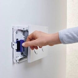 Geberit DuoFresh Stick houder voor een Sigma 12 cm/ up320 reservoir - Chroom