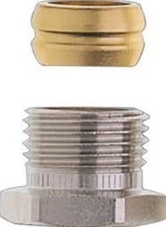 Heimeier knelset 1/2" x 15mm koper/staal