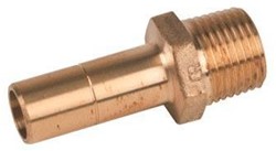 Hep2o messing aansluitstuk bu 1/2" 15mm