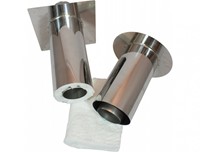 Holetherm geveldoorvoerset geisoleerd RVS 80-2