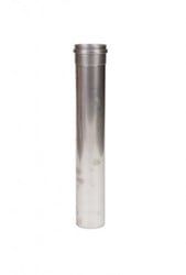 Rookgasafvoer RVS Holetherm Enkelwandig 80mm gas/pellet - lengte 250mm