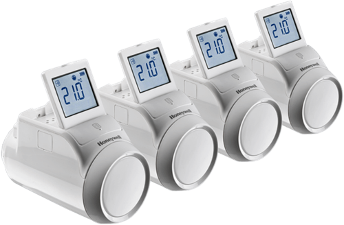 Honeywell Home Evohome HR92 Radiatorthermostaat - 4 stuks