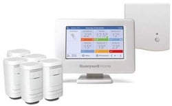 Honeywell Evohome Wifi Radiatorpakket opentherm - 5x HR91