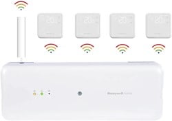 Honeywell Home Vloerverwarmingsregeling 4 zones Draadloos - Wit