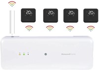 Honeywell Home Vloerverwarmingsregeling 4 zones Draadloos - Zwart