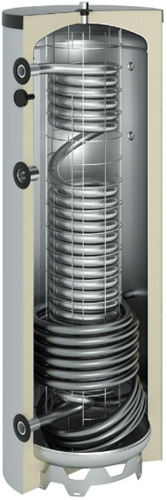 Hygieneboiler 500 liter met 1 wisselaar A+