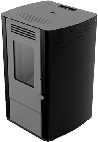 Pelletkachel Julia Next Zwart-Grijs 8kW