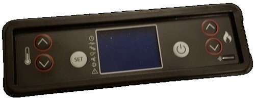 Kalor/Artel LCD Display pelletketel - 6 knops