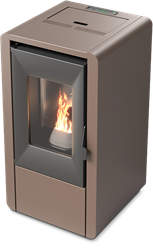 Pelletkachel Kalor Smart 6kW - Bruin