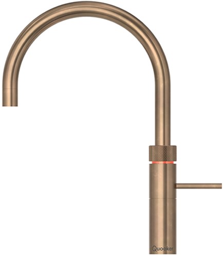 Quooker Fusion Round Messing Patina losse kraan