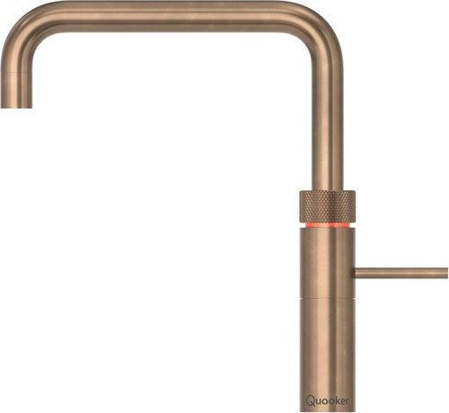 Quooker Fusion Square Messing Patina losse kraan