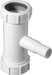 McAlpine inbouw T stuk met 1x slangtule 40x40mm