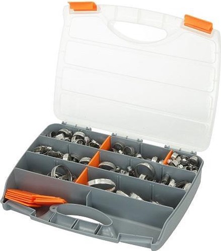 MMD Slangklemmen Assortiment RVS 8 > 45 mm (100 stuks)
