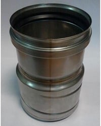 Norflex koppelstuk starre buis diameter 80mm mof