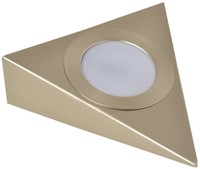 LED Driehoekspot/Keukenspot RVS geborsteld