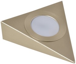 LED Driehoekspot/Keukenspot RVS geborsteld