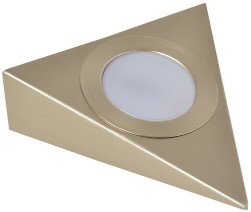 LED Driehoekspot/Keukenspot RVS geborsteld