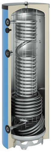 Hygieneboiler 300 liter met 1 wisselaar A+