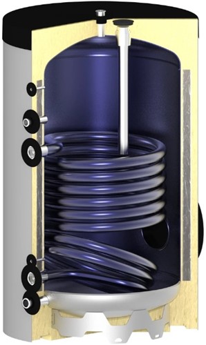 Oeg Tapwaterboiler 150 Liter met 1 buiswarmtewisselaar-2