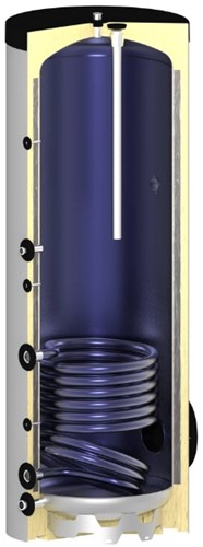 Oeg Tapwaterboiler 300 Liter met 1 buiswarmtewisselaar-2