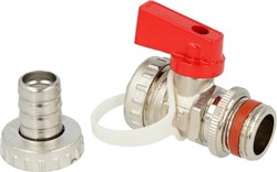 Vul- aftapkraan 1/2" zelfdichtend