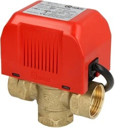 Orkli 3-weg klep 220V 1" met eindschakelaar