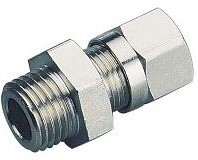 Insteekkoppeling 3/8" - 15mm voor olieleiding