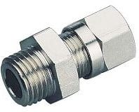 Insteekkoppeling 3/8" - 8mm voor olieleiding