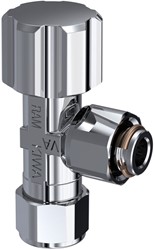 Raminex Hoekstopkraan Verchroomd  12mm x 3/8