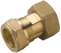 Raminex Watermeter koppeling 22mm knel x 1" wartelmoer