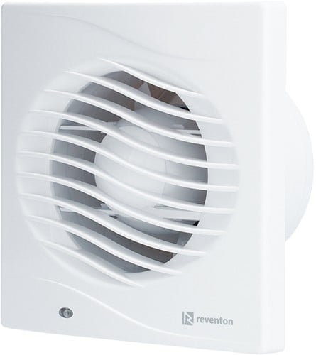Reventon Code 120T - Ventilator 240 m³/h met timer - ø 120 mm - Wit-3