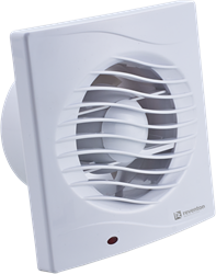 Reventon Code 100T - Ventilator 130 m³/h met timer - ø 100 mm - Wit