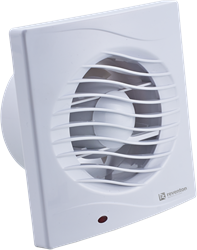 Reventon Code 120T - Ventilator 240 m³/h met timer - ø 120 mm - Wit