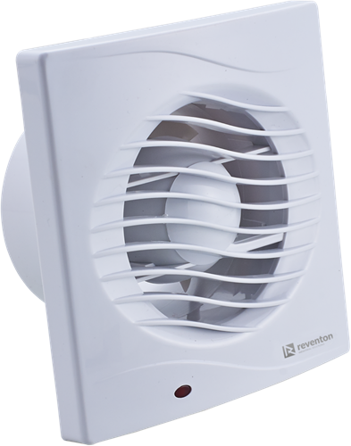 Reventon Code 120T - Ventilator 240 m³/h met timer - ø 120 mm - Wit