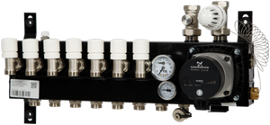 Robot compacte verdelers voor vloerverwarming