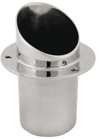 RVS Spiegeldoorvoer 75mm
