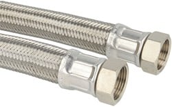 RVS Flexibele verbindingsslang 1" binnendraad - 80cm