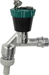Water-Safe tapkraan 1/2" met Slot, Beluchter en Keerklep 