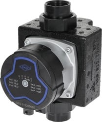 Silvertec Verwarmingscirculatiepomp DN25 met 130 mm inbouwlengte