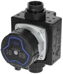 Silvertec Solarpomp DN25 met 130 mm inbouwlengte met PWM-regeling