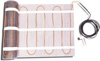 Solidparts Elektrische vloerverwarmingsset 1.5m2 met Wifi thermostaat Zwart-3