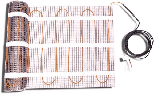 Solidparts Elektrische vloerverwarmingsset 3.0m2 met Wifi thermostaat Wit-3