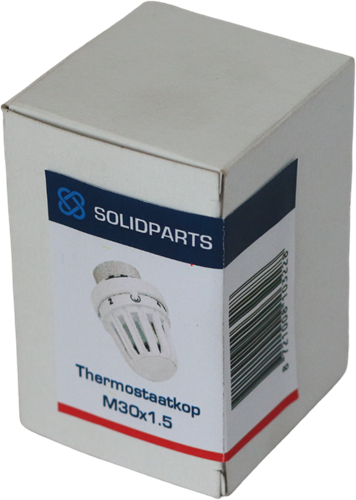 Solidparts Thermostaatkop M30x1.5 Wit-2